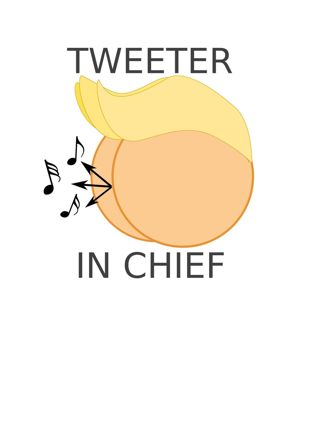 Tweeter in Chief png transparent