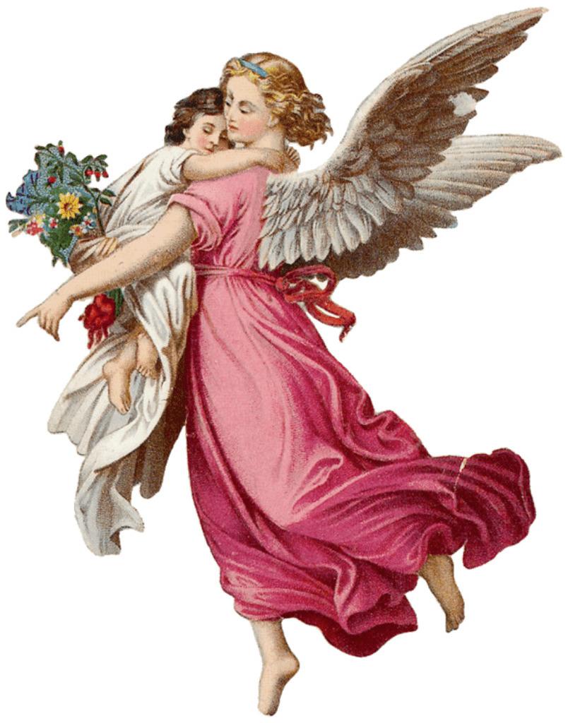 Two Angels png transparent