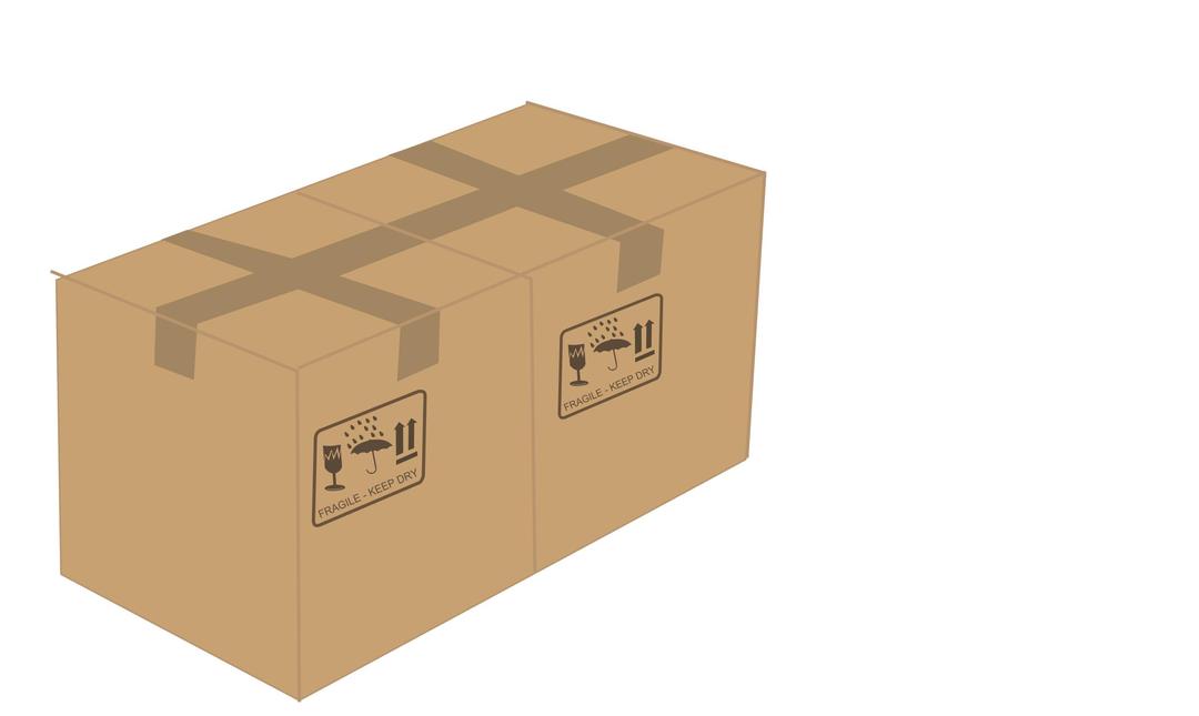 Two boxes png transparent