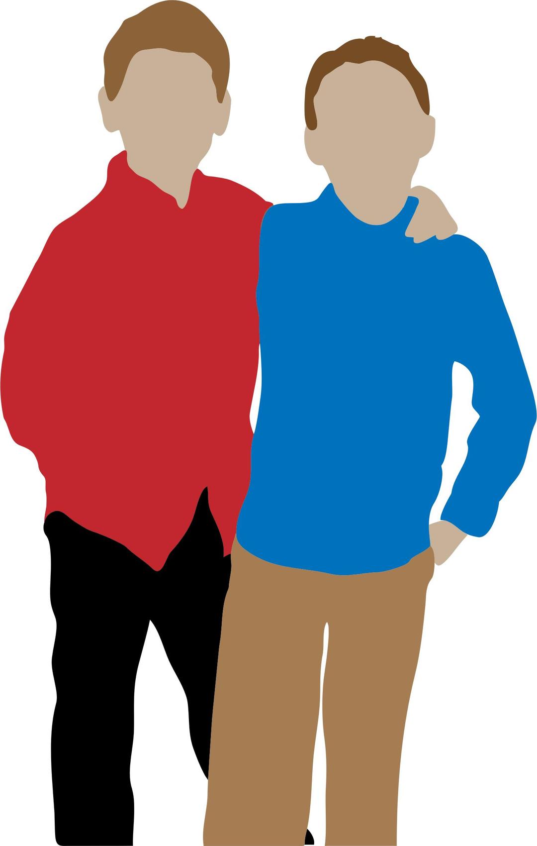 Two Boys png transparent