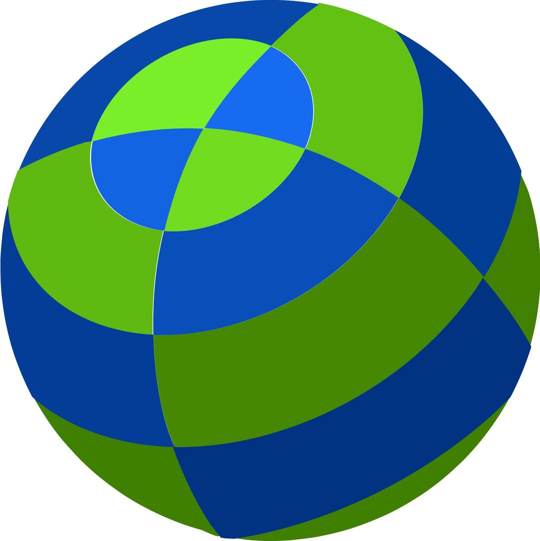 Two color ball png transparent