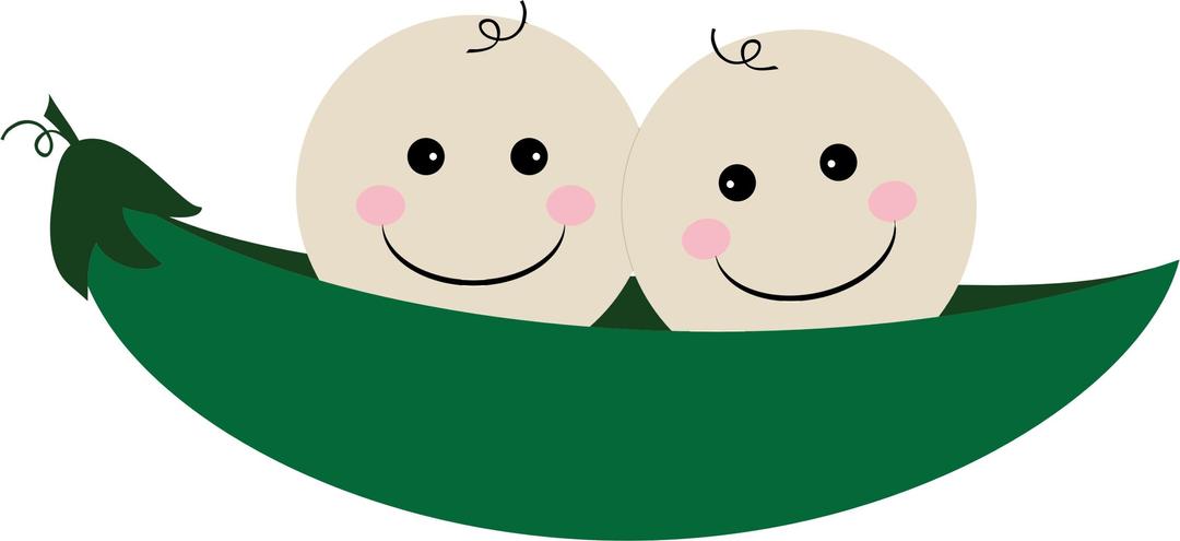 Two Peas In A Pod 3 png transparent
