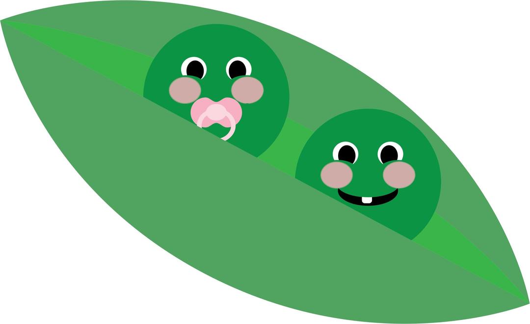 Two Peas In A Pod 4 png transparent