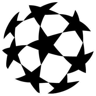 UEFA Champions League Ball Logo png transparent