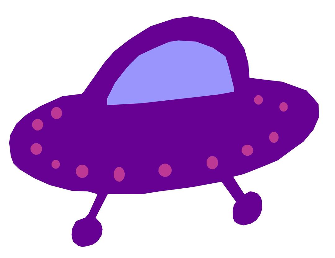 UFO - Purple refixed png transparent