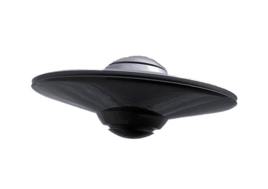UFO With Black Underside png transparent