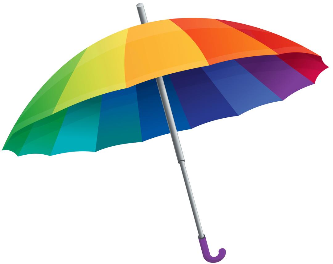 Umbrella Rainbow png transparent