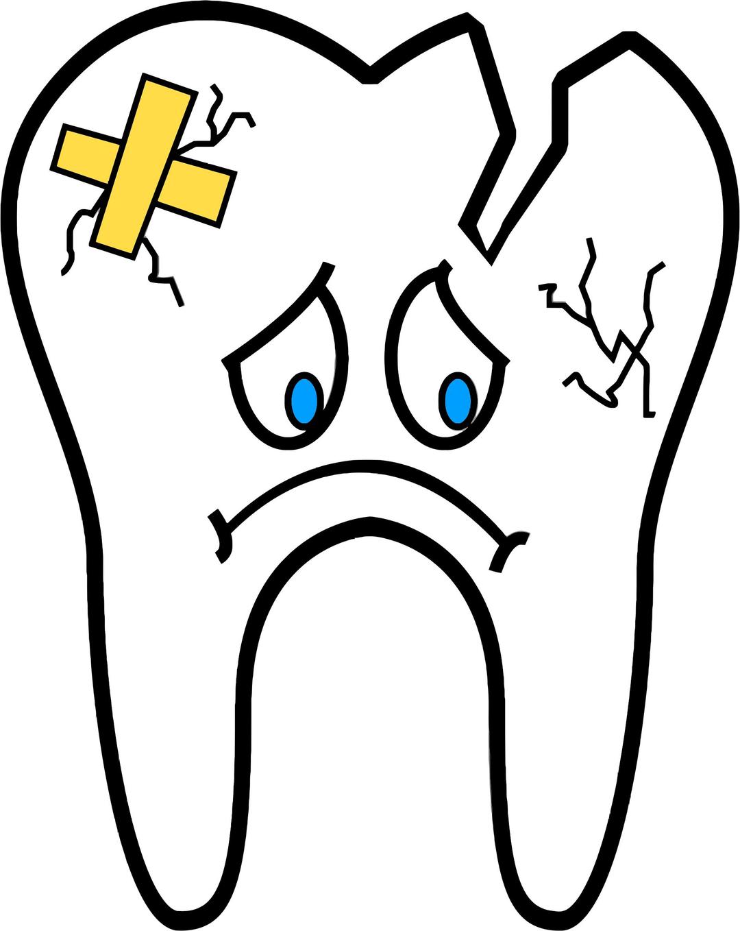 Unhealthy Tooth png transparent