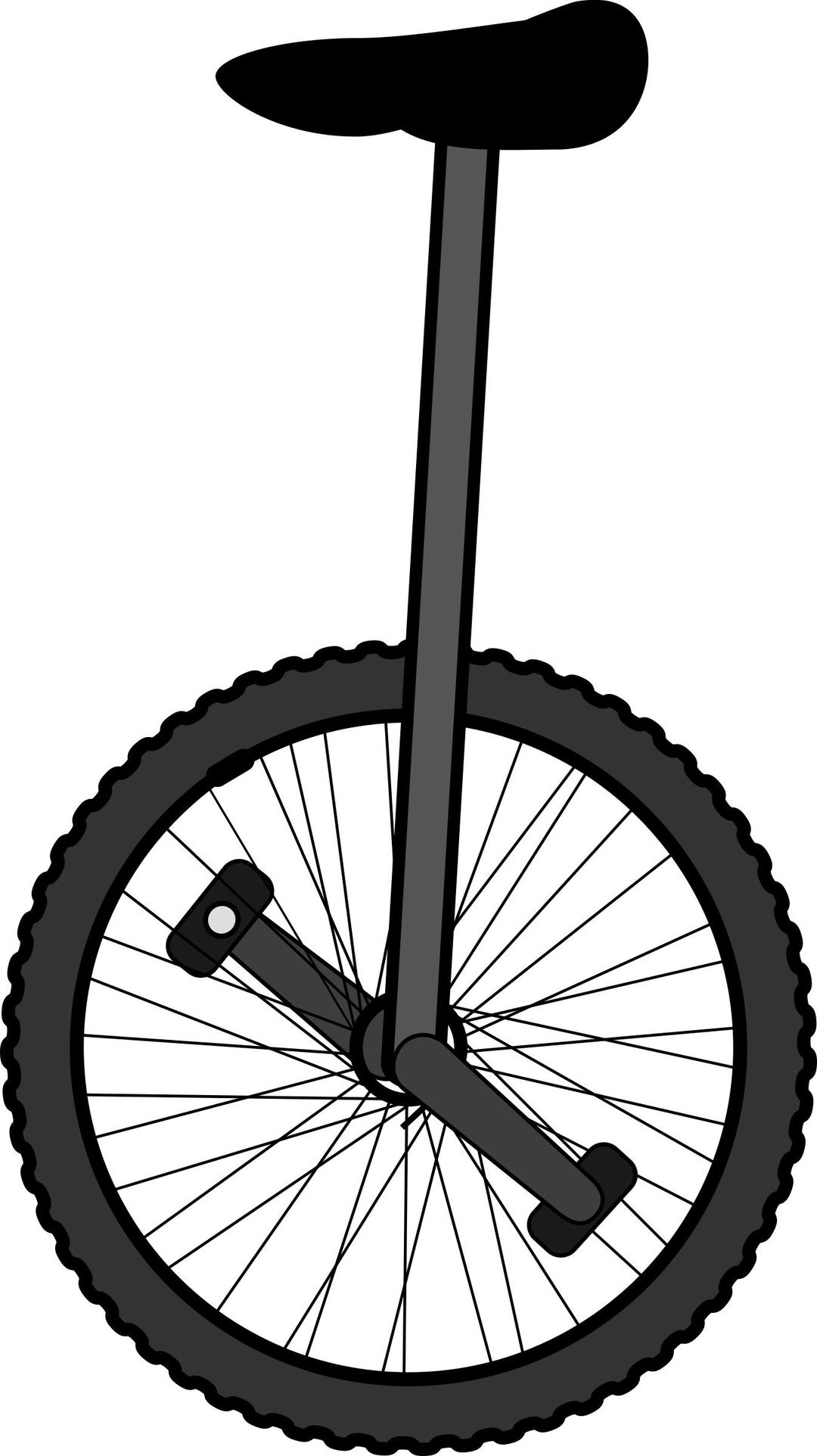 Unicycle png transparent