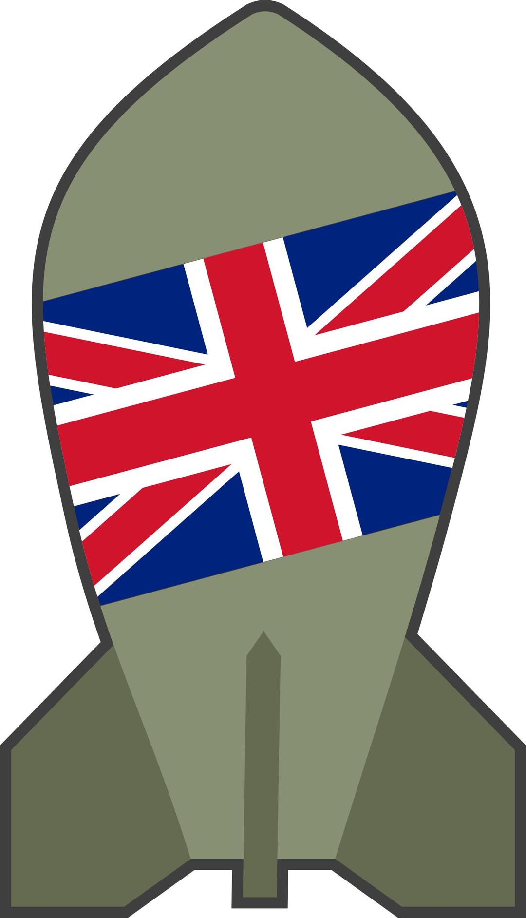 United Kingdom Bomb png transparent
