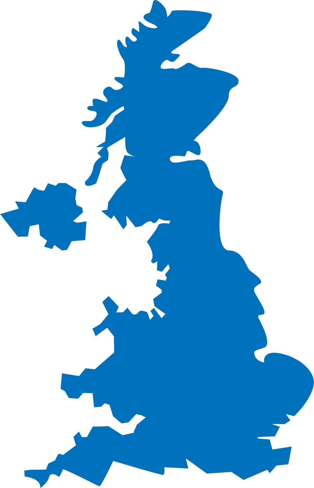 United Kingdom map png transparent