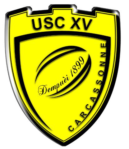 US Carcassonne Rugby Logo png transparent