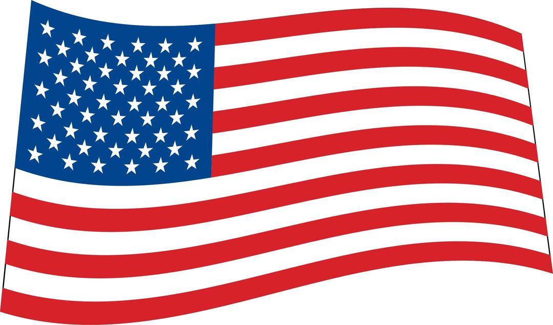 U.S.A. Flag png transparent