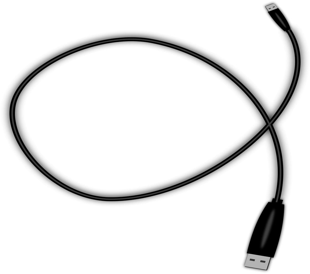 USB Cable png transparent