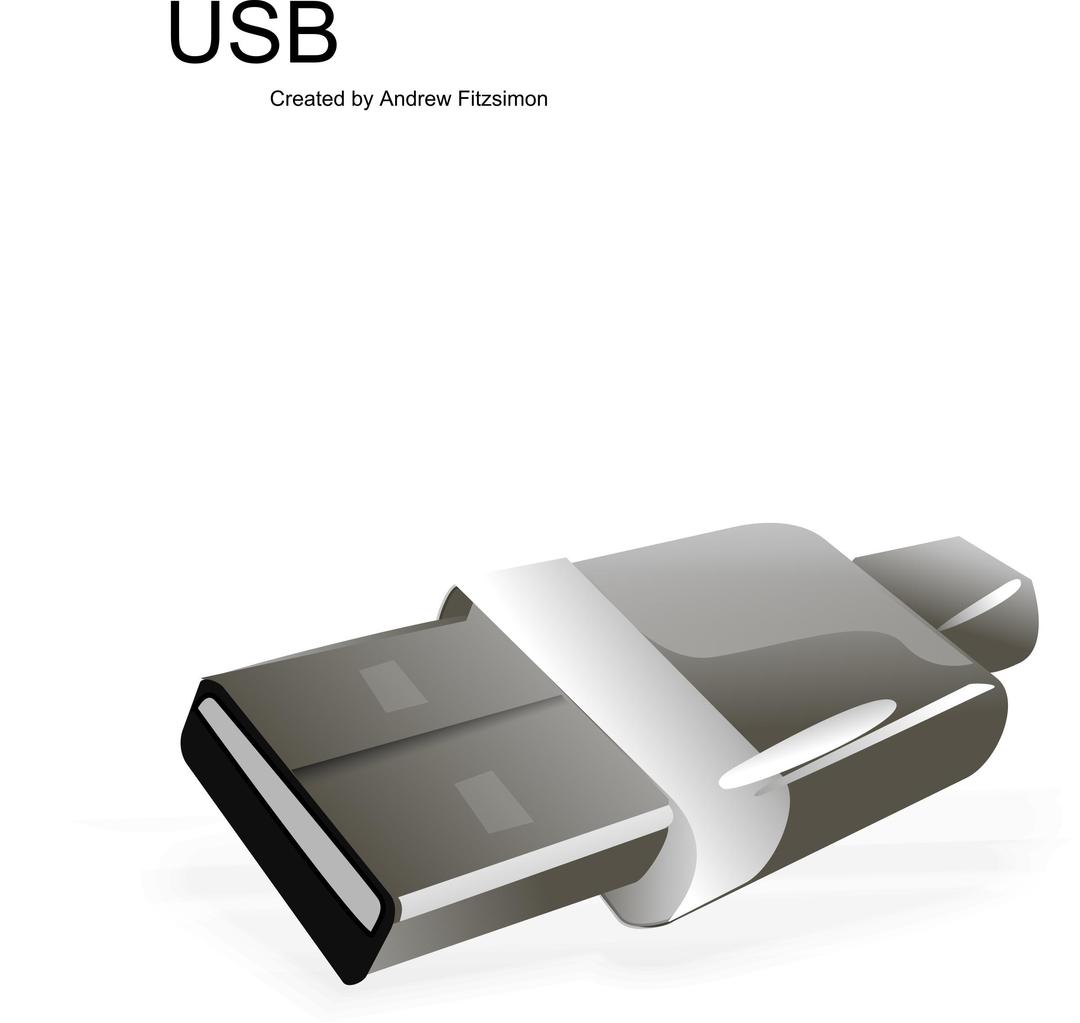 USB plug png transparent