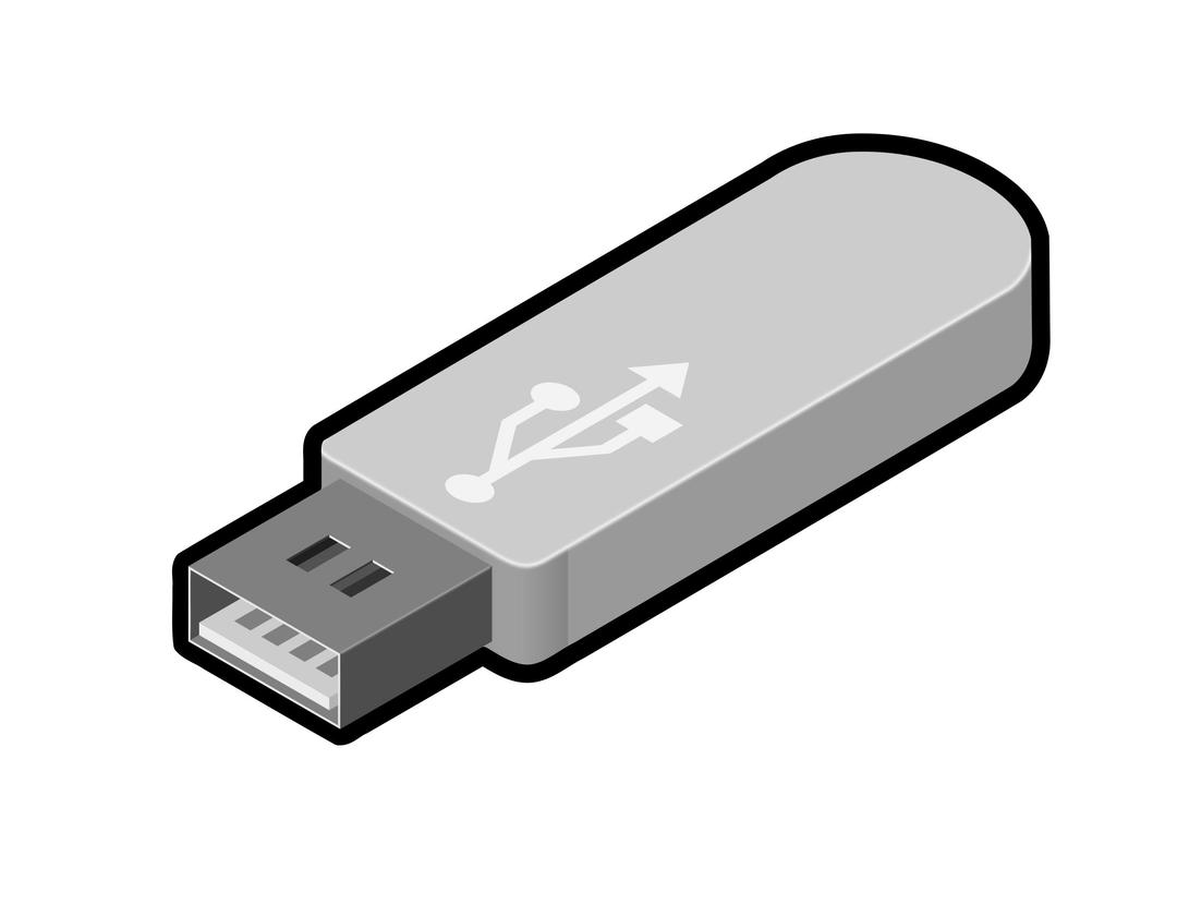 USB Thumb Drive 2 png transparent