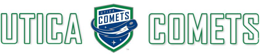 Utica Comets Horizontal Logo png transparent