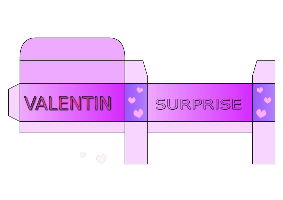 Valentin - surprise - box png transparent
