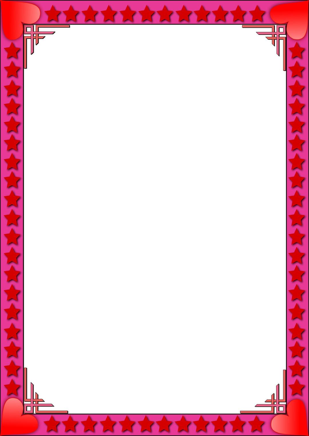 Valentine frame png transparent