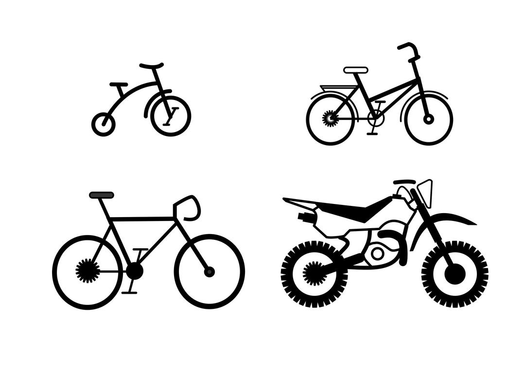 Various Bikes png transparent