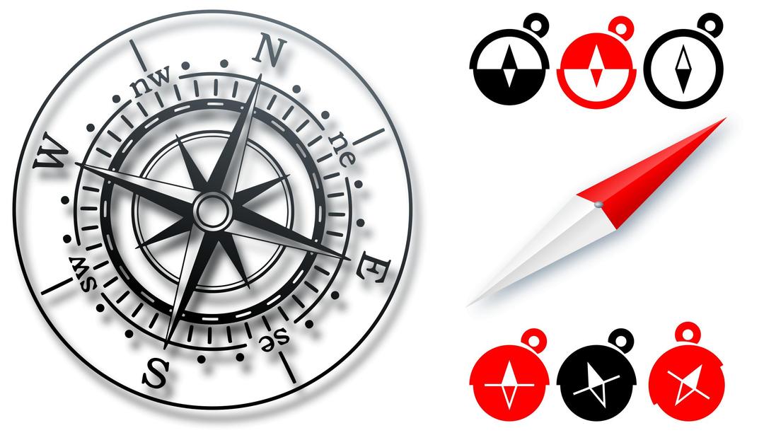 Various compass png transparent
