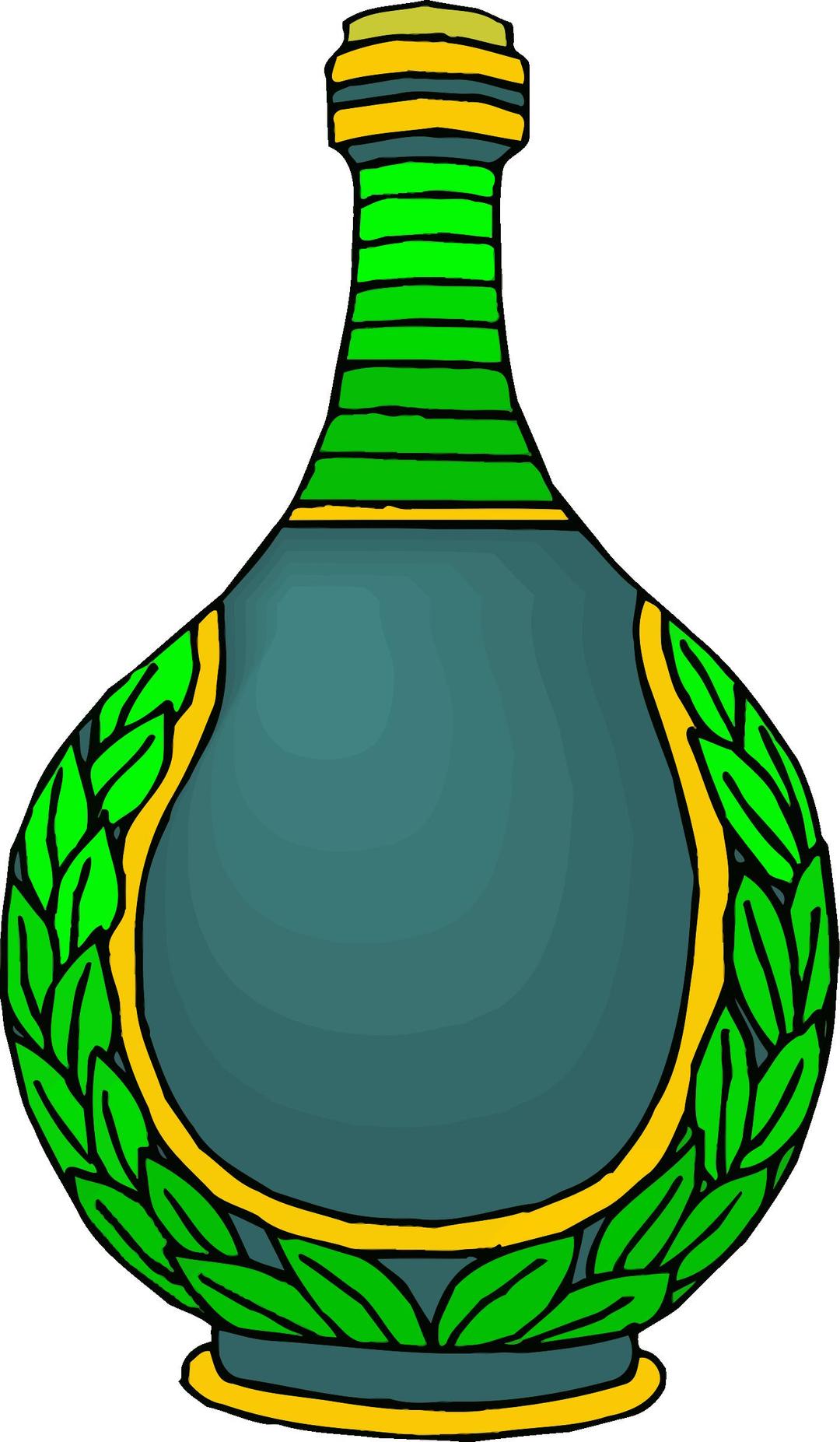 Green Vase png transparent