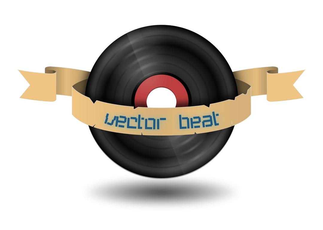 vector beat records png transparent