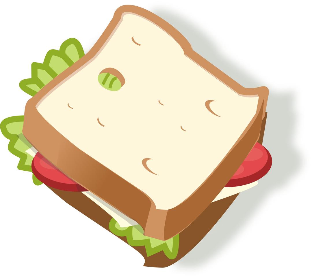 vegetarian sandwich png transparent