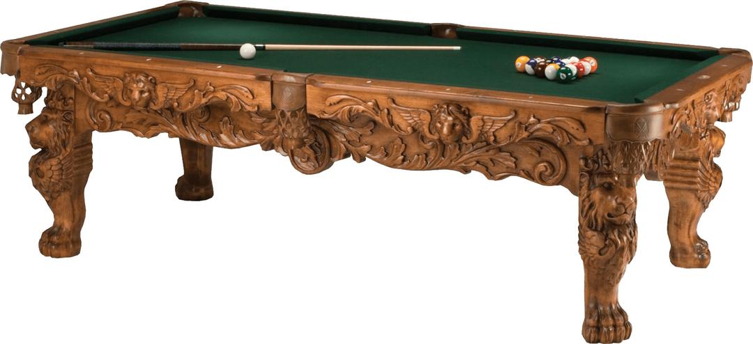Very Ornate Billiard Table png transparent