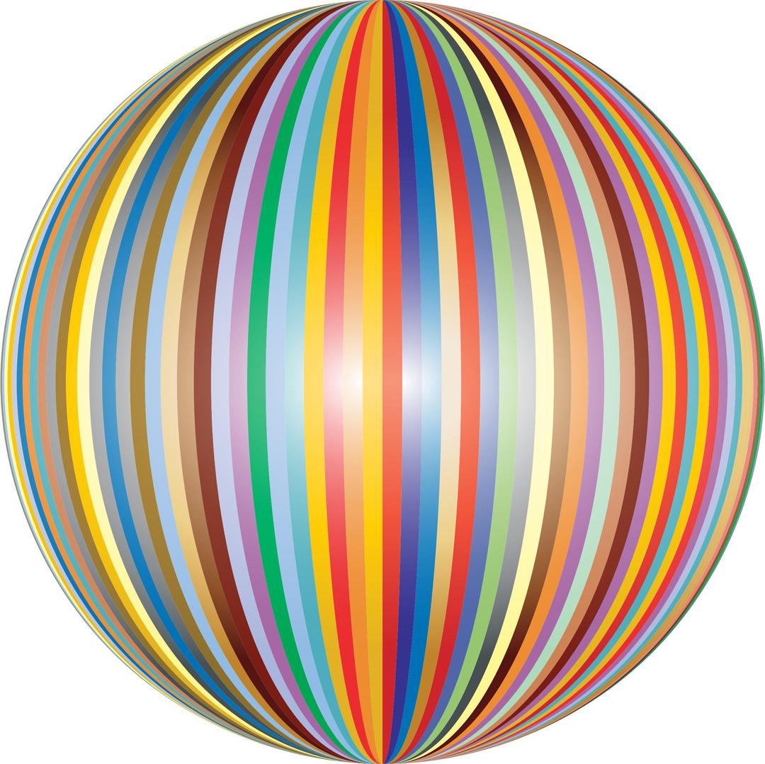 Vibrant Sphere png transparent