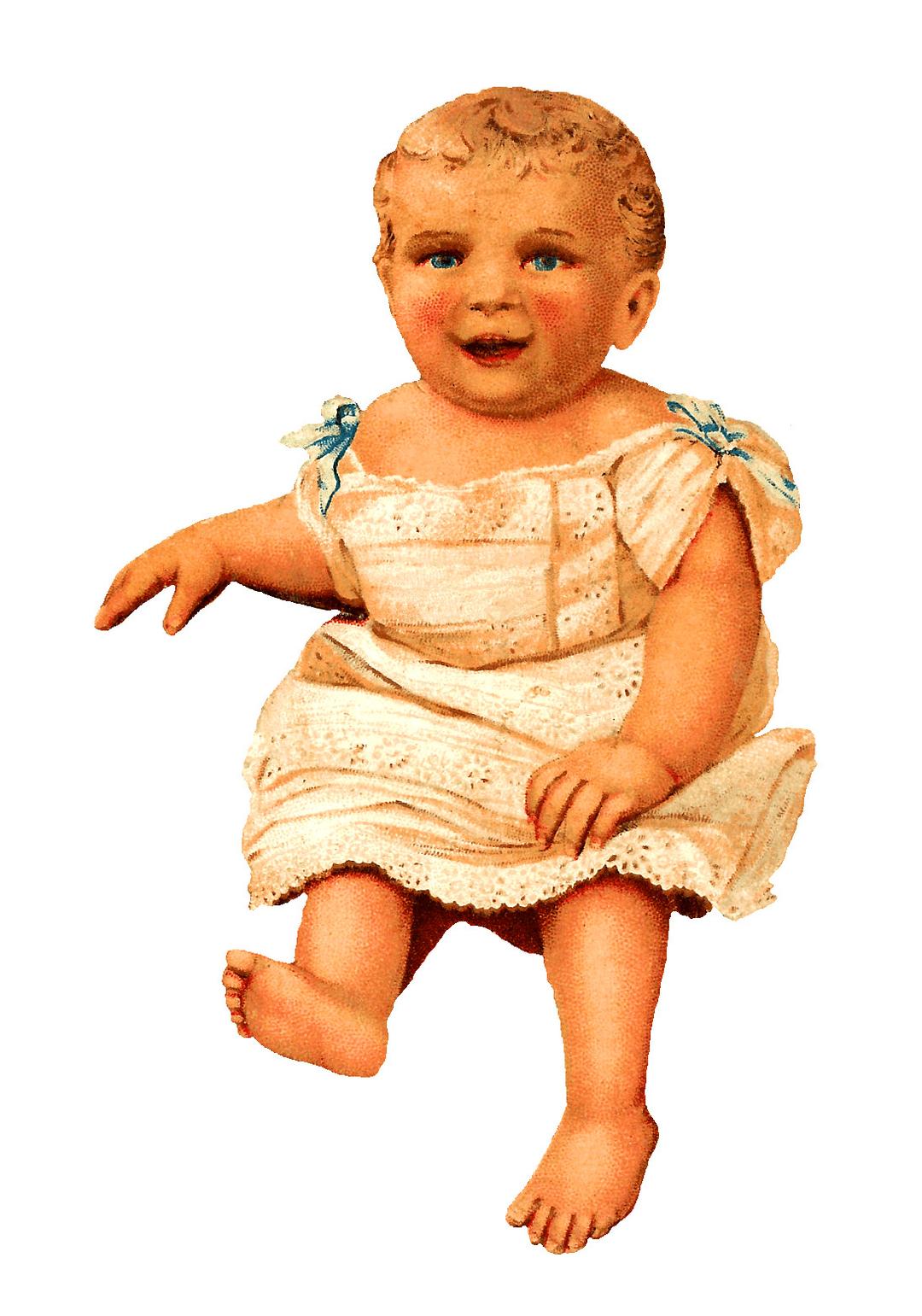 Victorian Baby png transparent