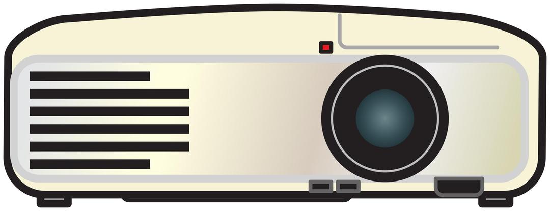 Video projector - table version png transparent