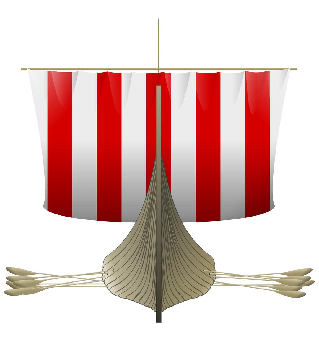 Viking Longship png transparent