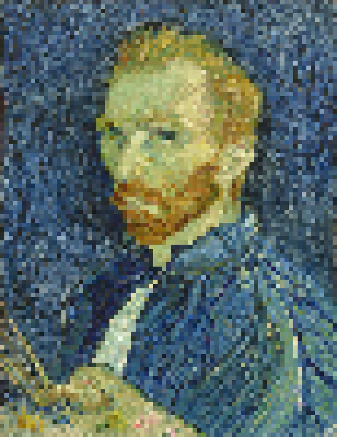 Vincent van Gogh self portrait png transparent