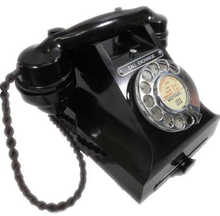 Vintage Bakelite Phone png transparent