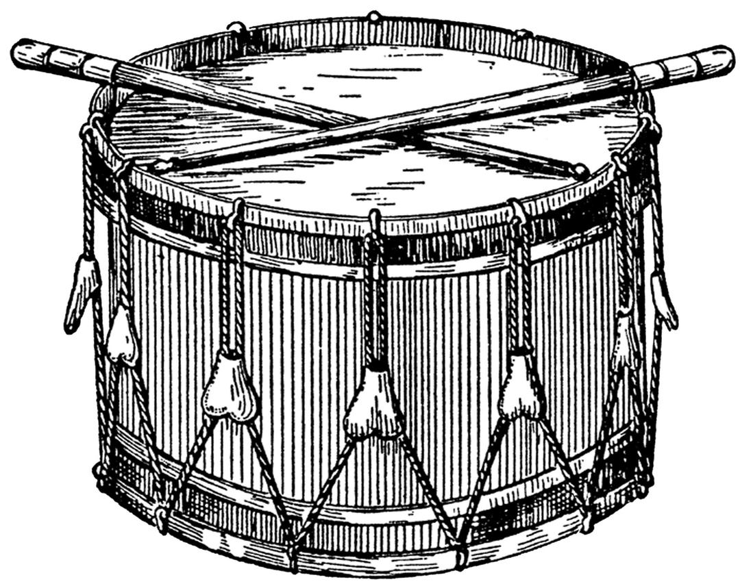 Vintage Drum png transparent