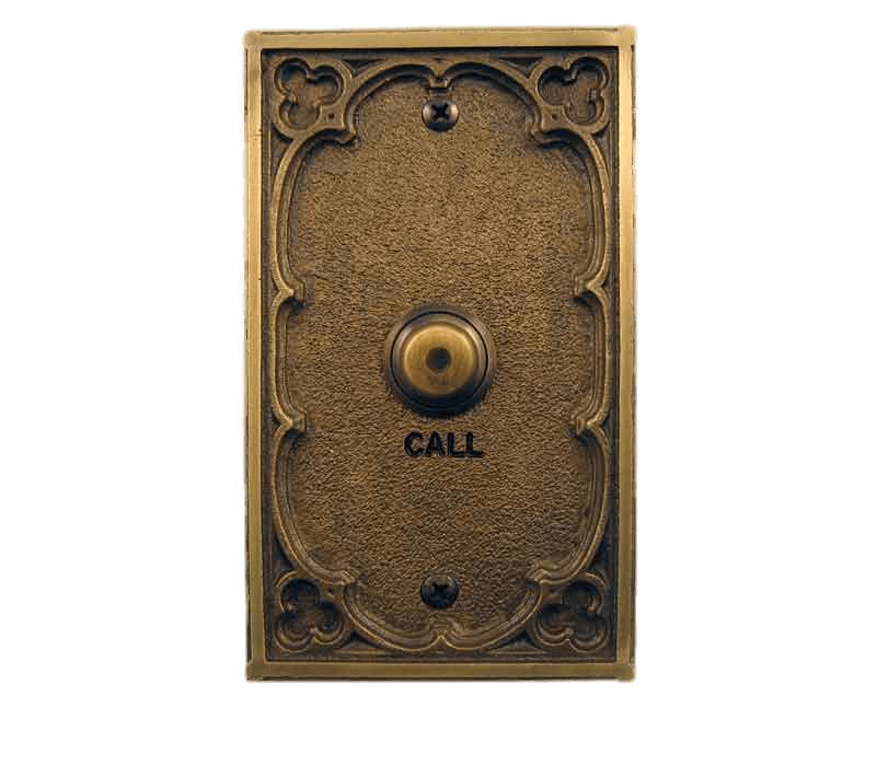 Vintage Elevator Call Button png transparent
