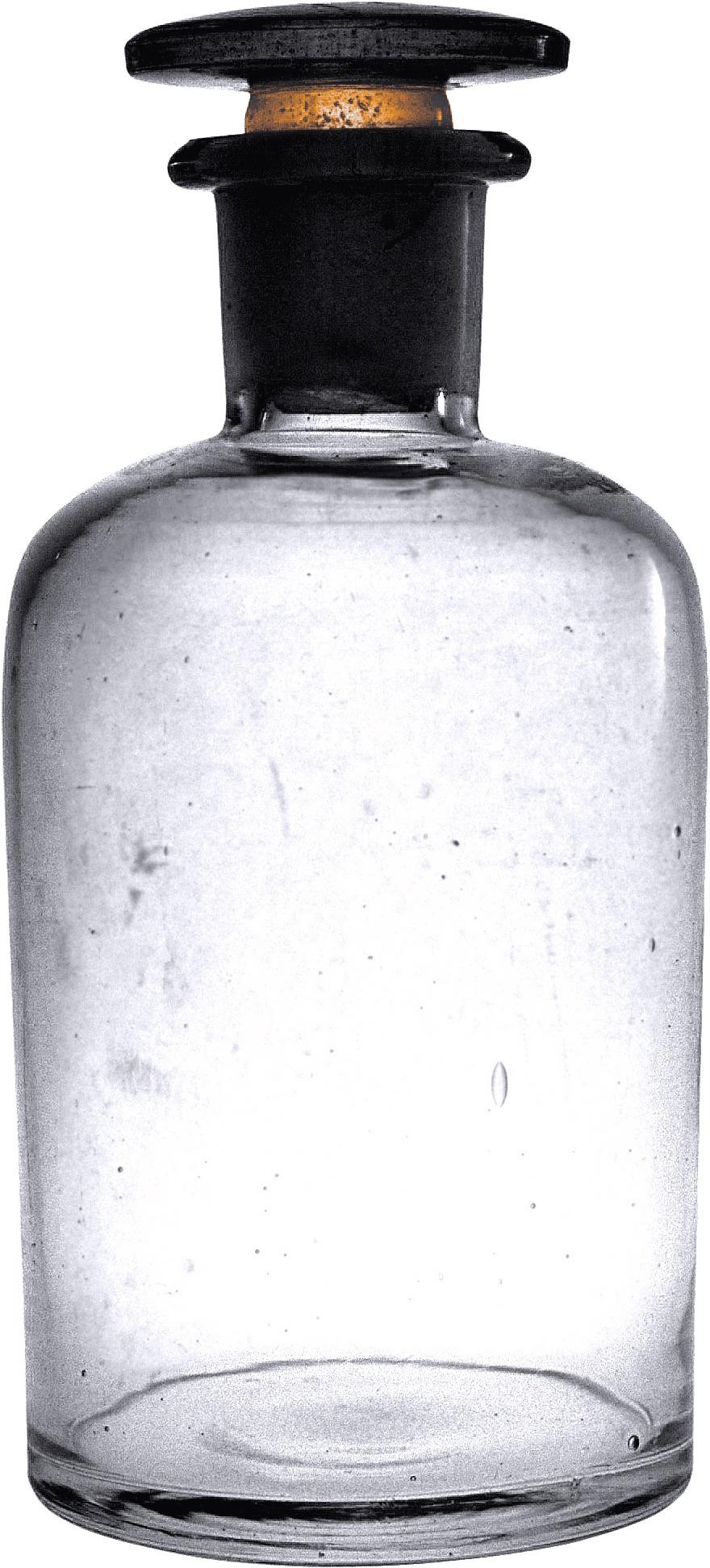 Vintage Empty Bottle png transparent