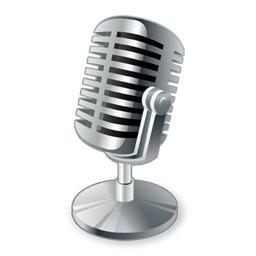 Vintage Podcast Microphone png transparent