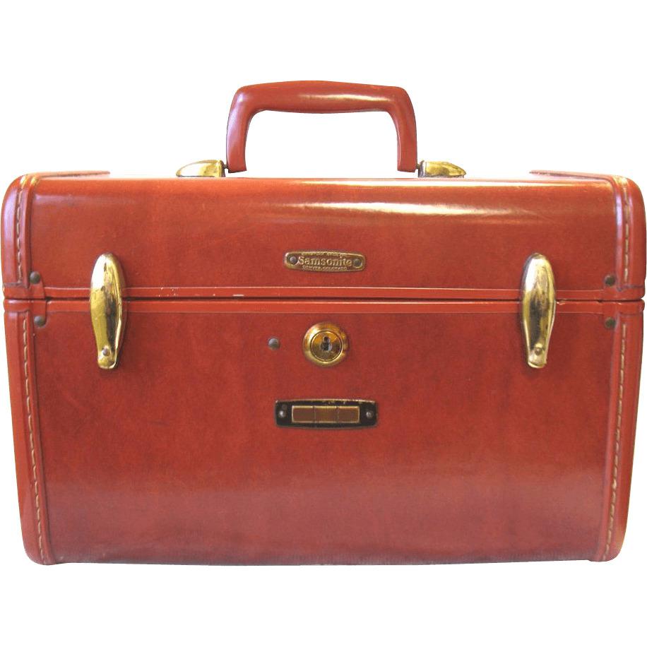 Vintage Samsonite Suitcase png transparent