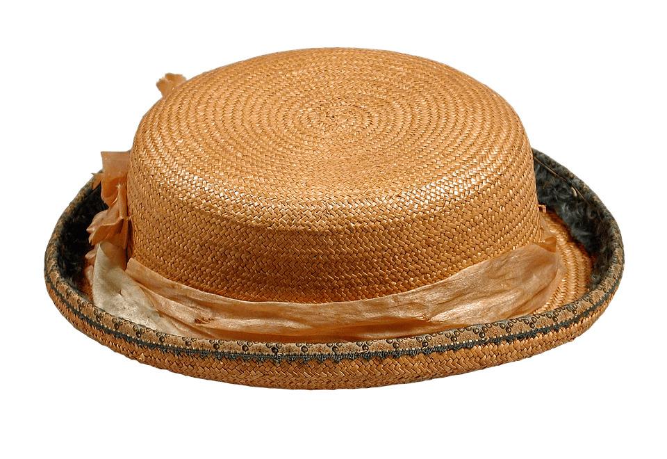 Vintage Straw Hat png transparent