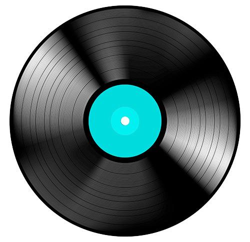 Vinyl Record png transparent