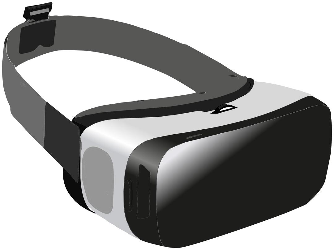 Virtual reality headset png transparent
