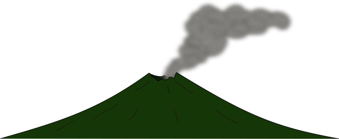 Volcano 2 png transparent