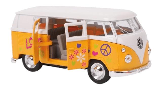 Volkswagen Camper Van Toy Model png transparent