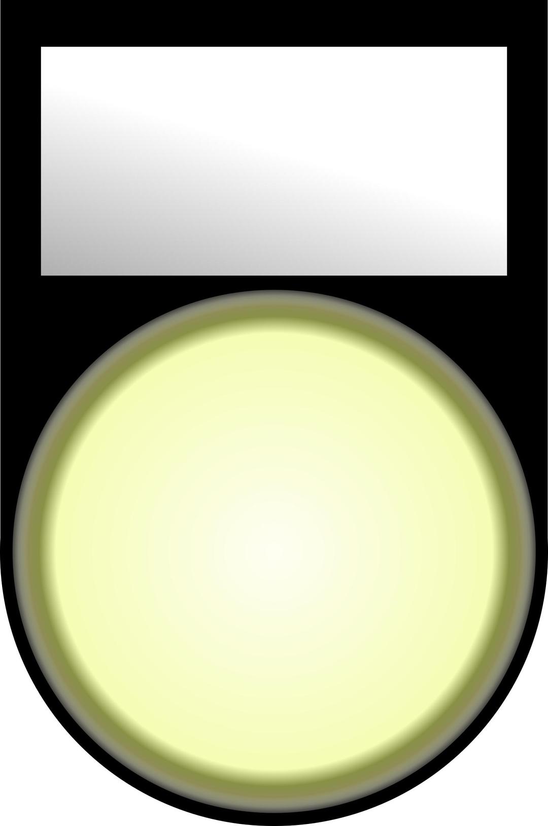 Voyant Blanc Allume - White Light ON png transparent