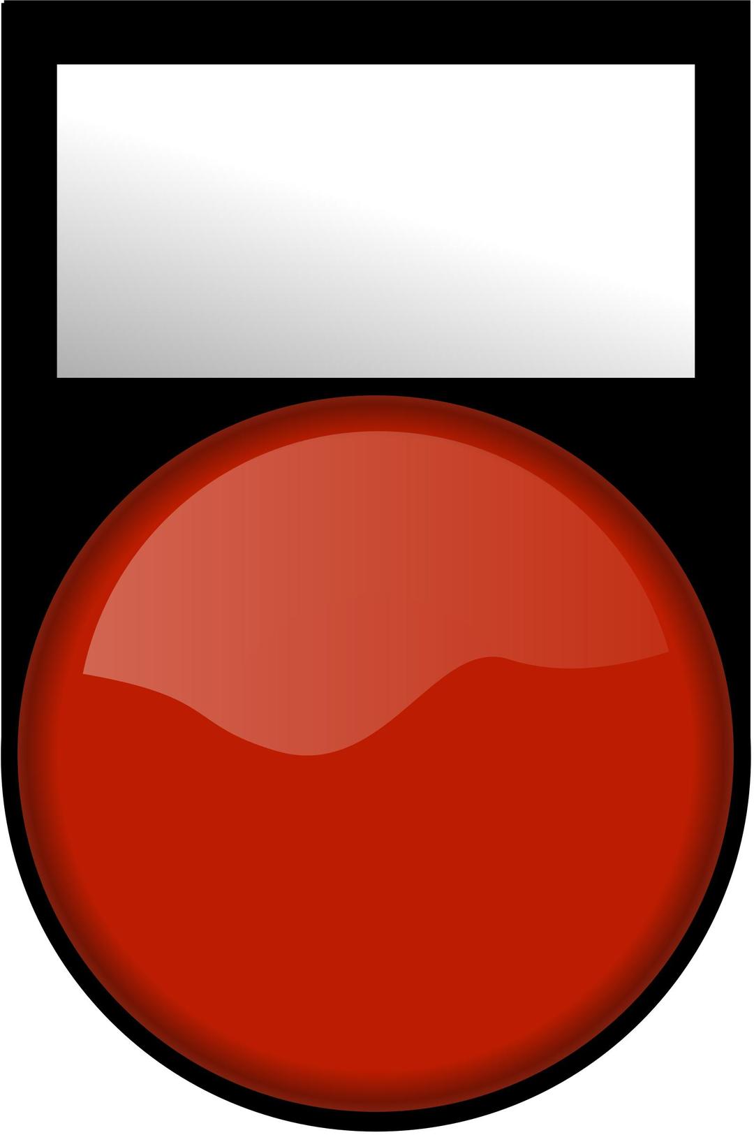Voyant Rouge Eteint - Red Light OFF png transparent