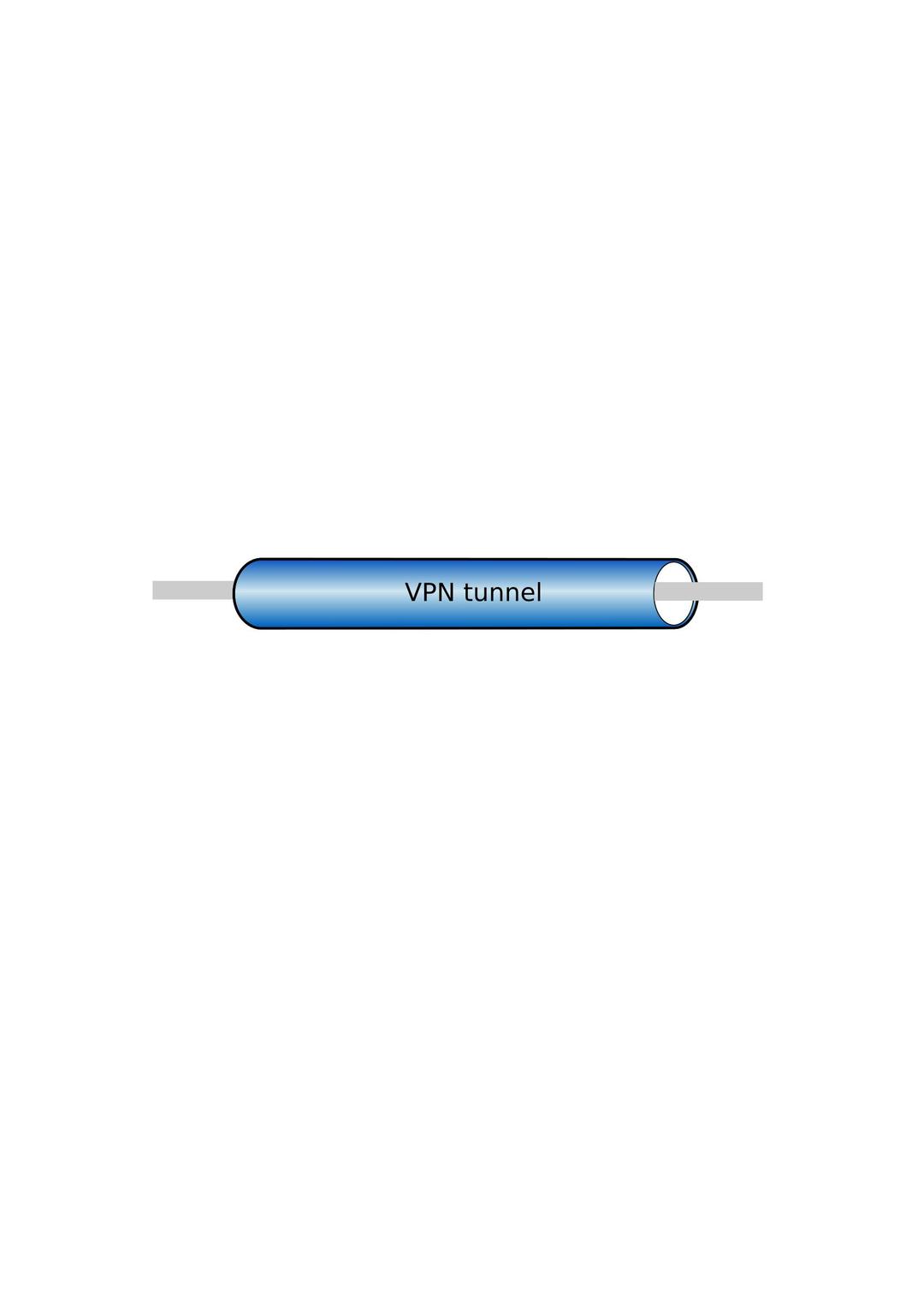 VPN tunnel pipe png transparent