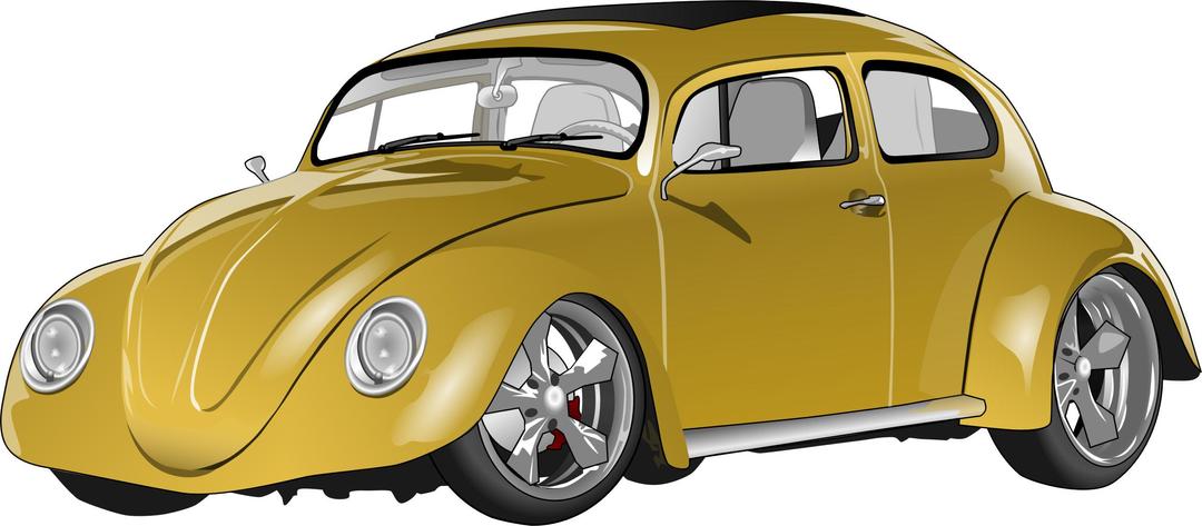 VW Beetle png transparent