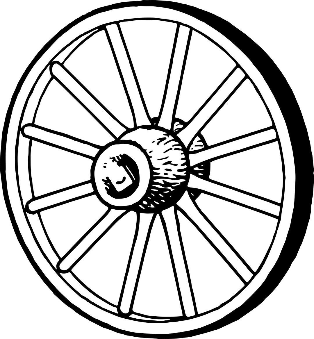 Wagonwheel 2 png transparent